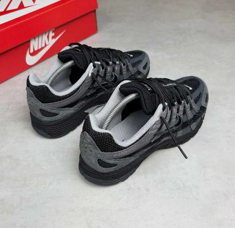 Nike P-6000 Suede 'Anthracite/Black/Chrome/Metallic Silver' Sneakers