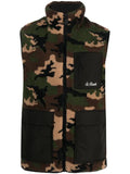 MC2 Saint Barth camouflage-print zipped gilet