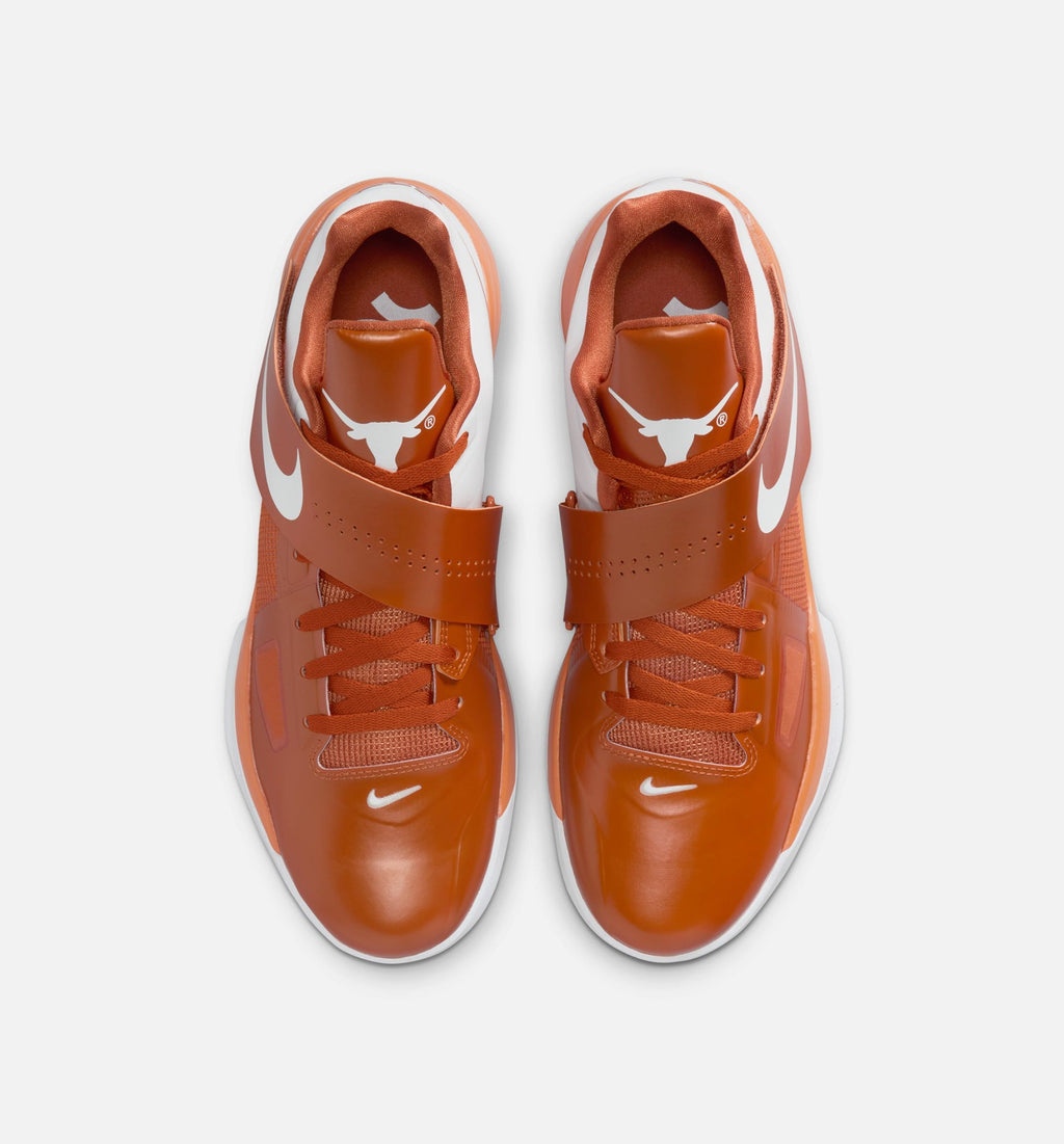 Zoom KD 4 Texas Longhorns – Men's Lifestyle Shoe in Desert Orange/White