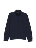 Emporio Armani logo-embroidered sweatshirt