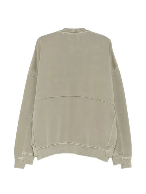 Martine Rose logo-print zip-up sweatshirt