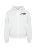 One Of These Days Days USA graphic-print zip-up hoodie