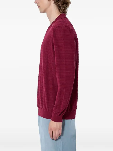 Miu Miu textured-knit cotton sweater