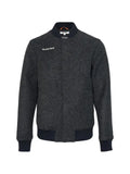 Blackjack logo-embroidered varsity jacket