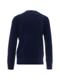 Ballantyne long-sleeve diamond-intarsia sweater