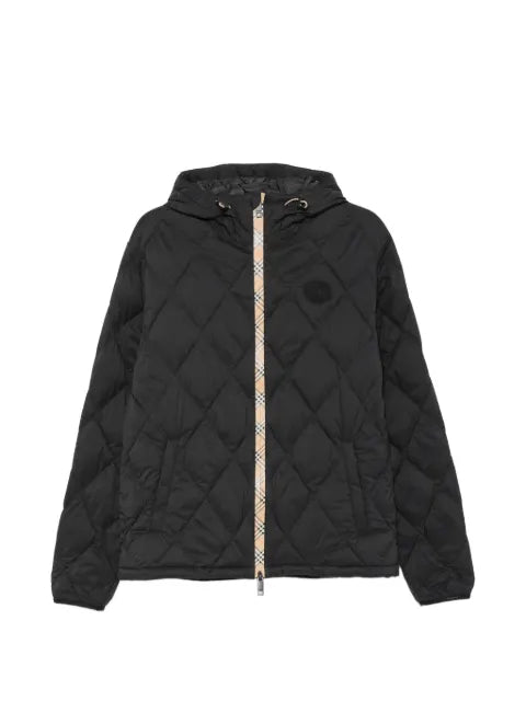 Burberry quilted hooded jacket