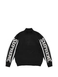 Supreme jacquard-sleeve sweater