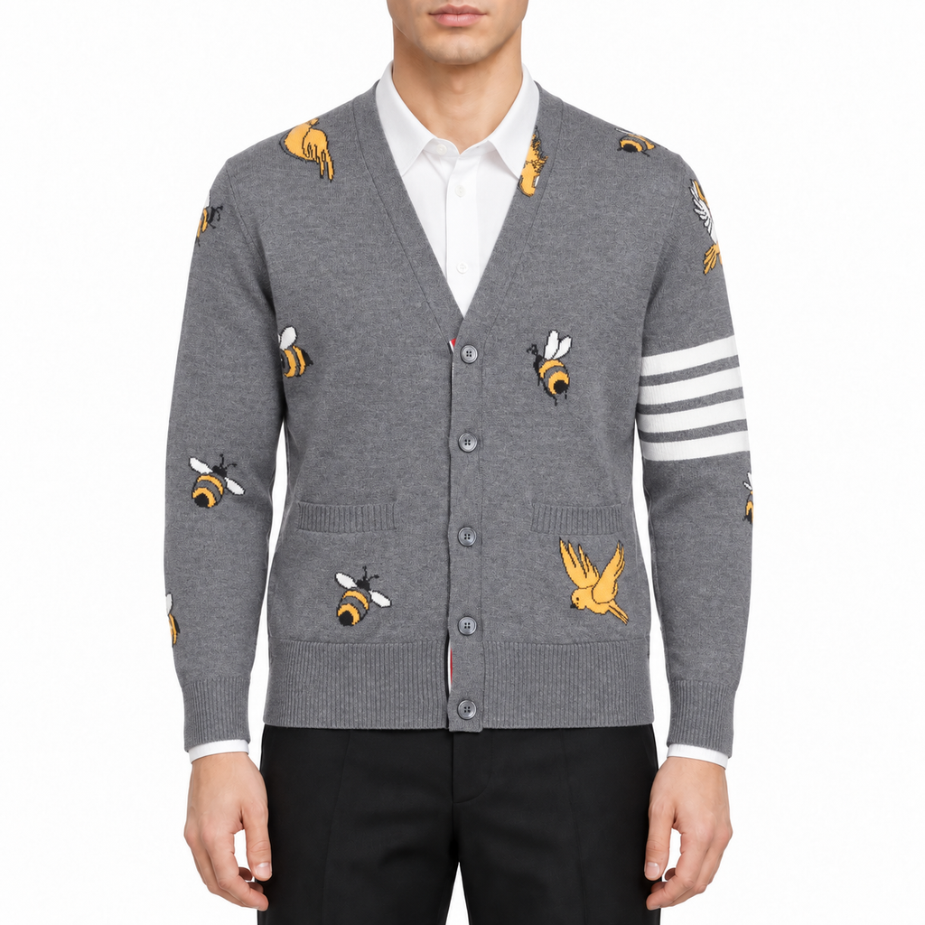 Men's Wool Cardigan | Thom Browne