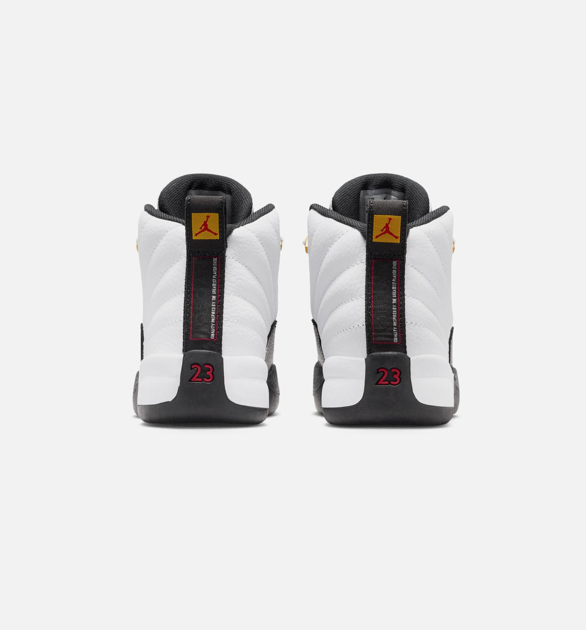 Air Jordan 12 Retro "Taxi" Infant/Toddler Shoe – White/Black/Taxi