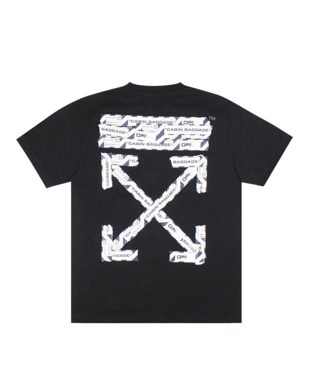 Off-White AirPort T-Shirt Black/White