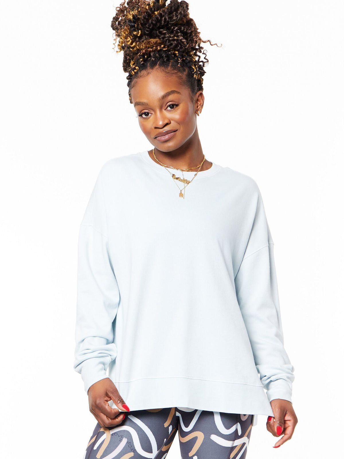 AFTER CLASS SPLIT SWEATSHIRT