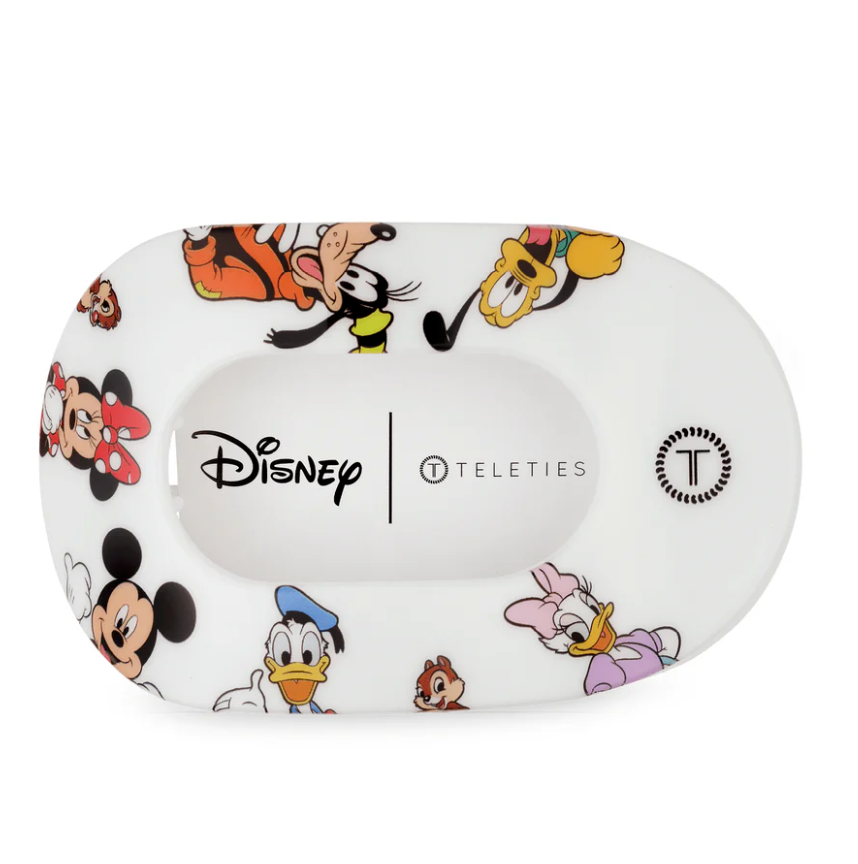 Disney:  Large Flat Round Hair Clip