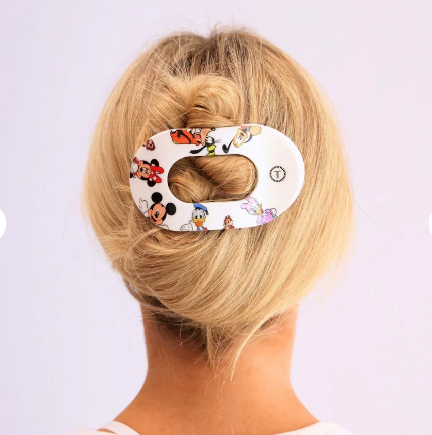 Disney:  Large Flat Round Hair Clip