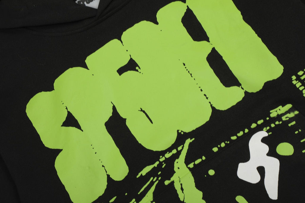 Sp5der Web Graphic Hoodie & Sweatpants Matching Set