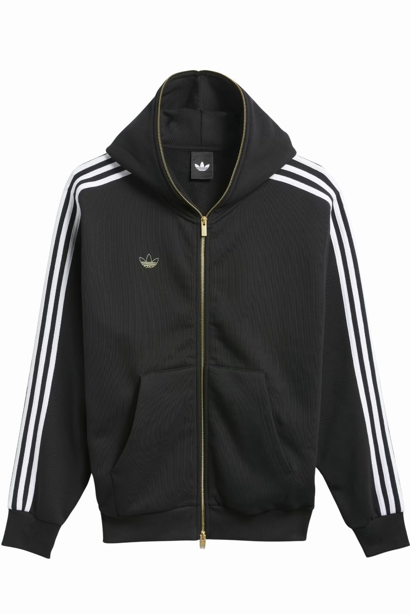 ADIDAS SKATEBOARDING TYSHAWN TRACK JACKET Black / White
