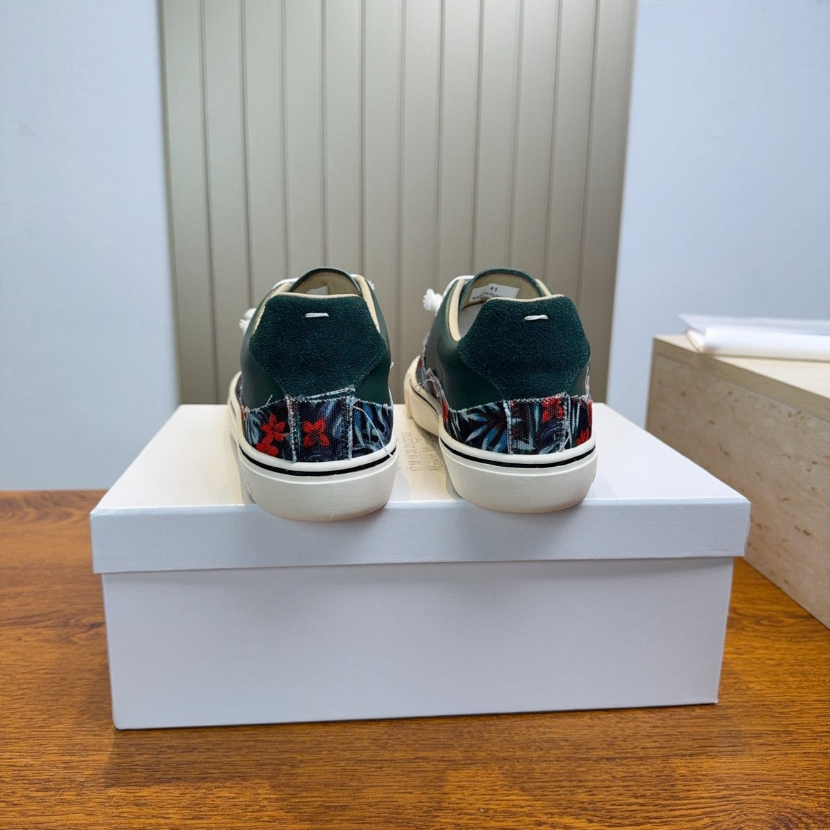 Maison Margiela Floral Panel Low-Top Sneakers