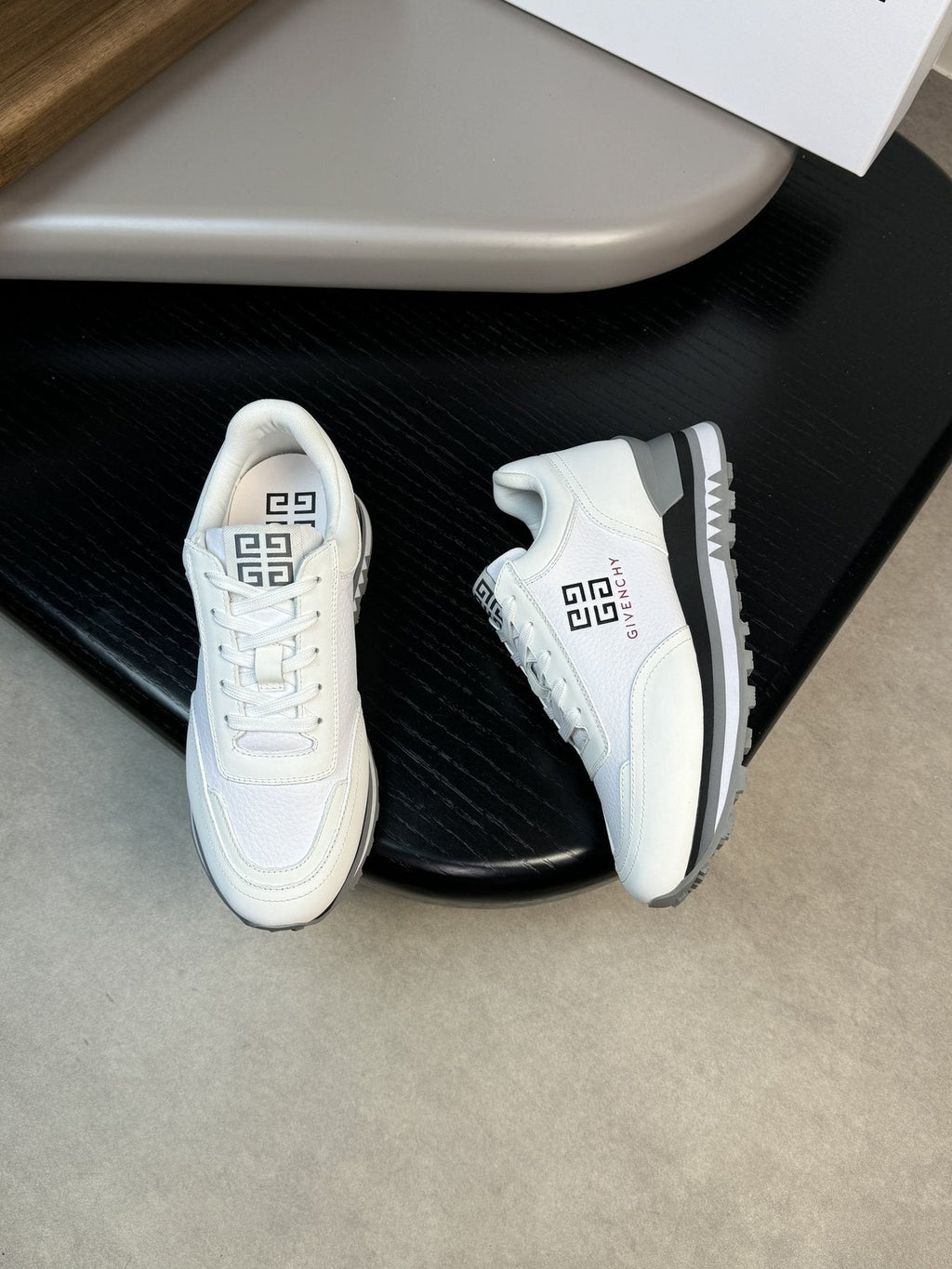 Givenchy Paneled Low-Top Sneakers